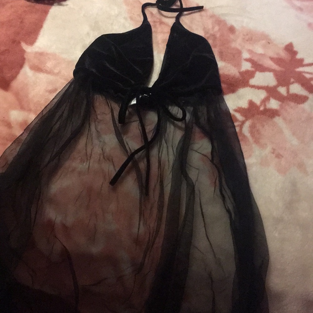 Iheartraves black fairy top